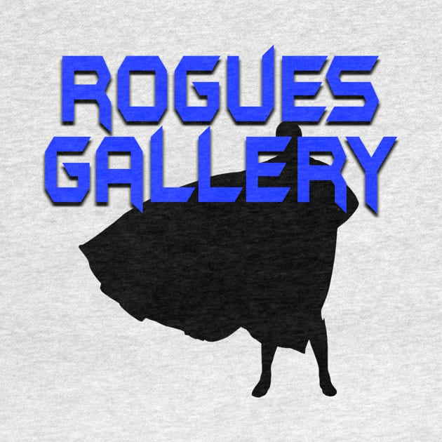 ROGUES GALLERY Male (Black Silhouette) by Zombie Squad Clothing